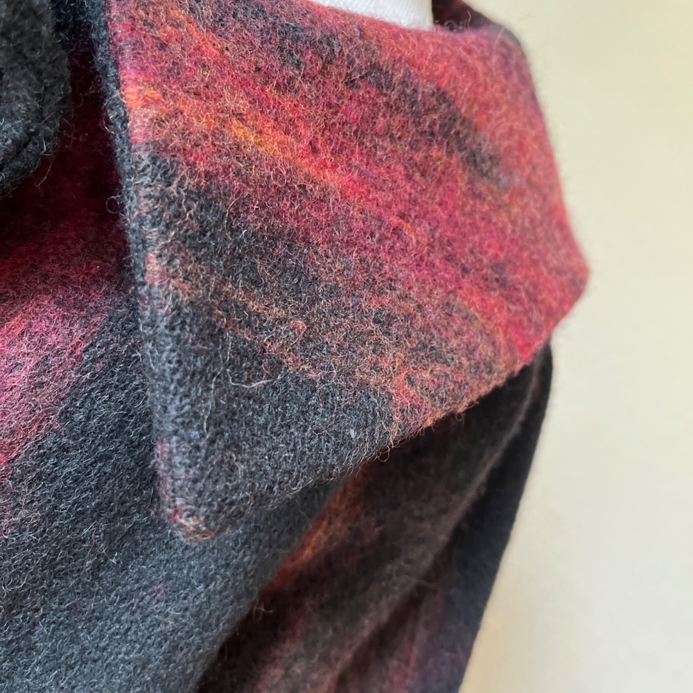 Miriam Carter Felt Wool Jacket Size M/L? Art To Wear Felt Maker - Picture 11 of 16
